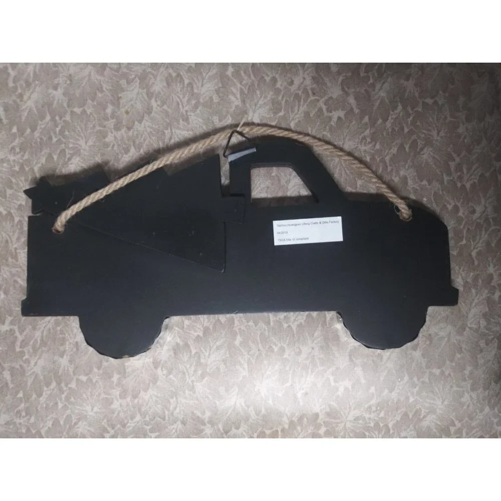 NEW NOEL FARMS RED PICKUP TRUCK Christmas Hanging Decor 13